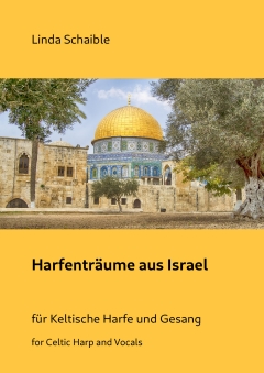 Deckblatt Notenheft ‘Harfenträume aus Israel’